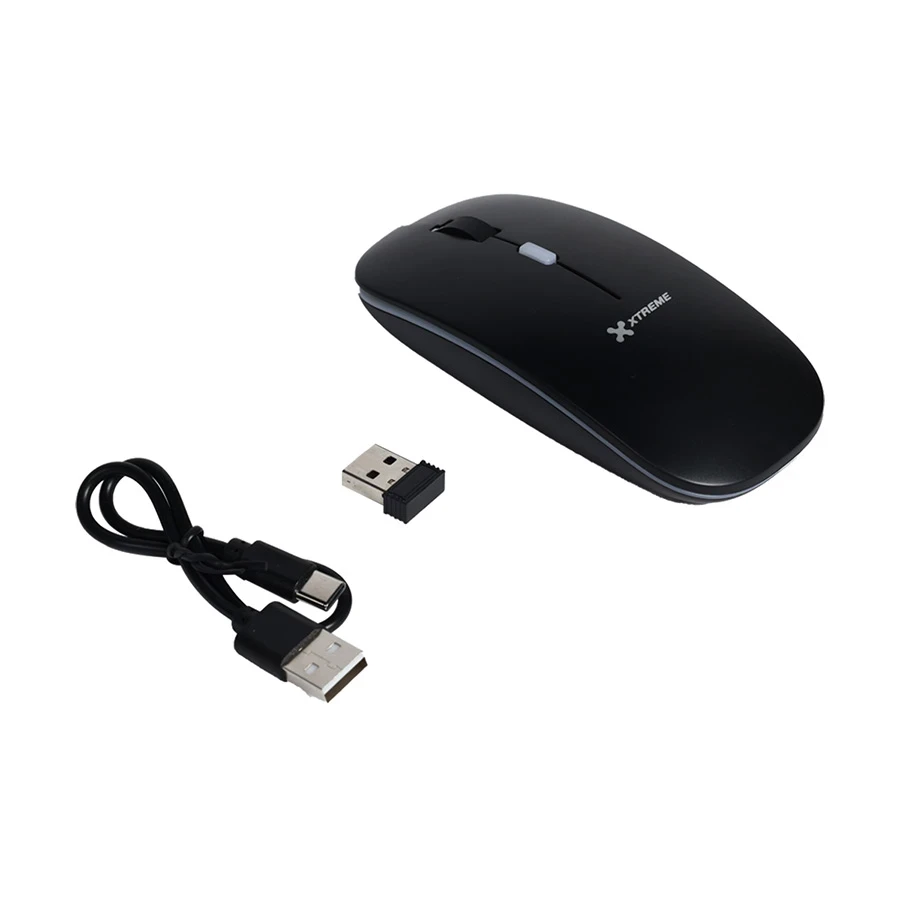 Xtreme WM19RC 4D RGB Wireless Black Mouse